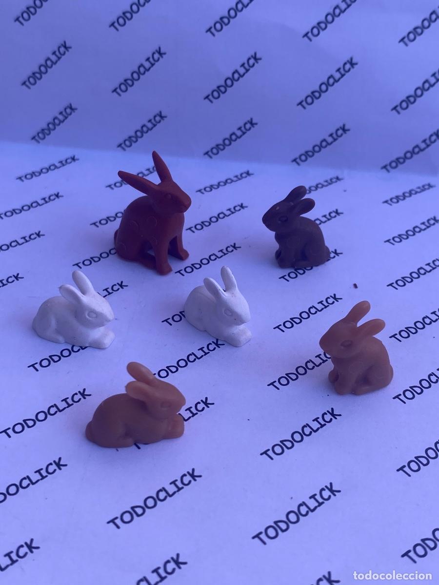 Playmobil: Playmobil lote conejos (pedido m&iacute;nimo 5&euro;)
