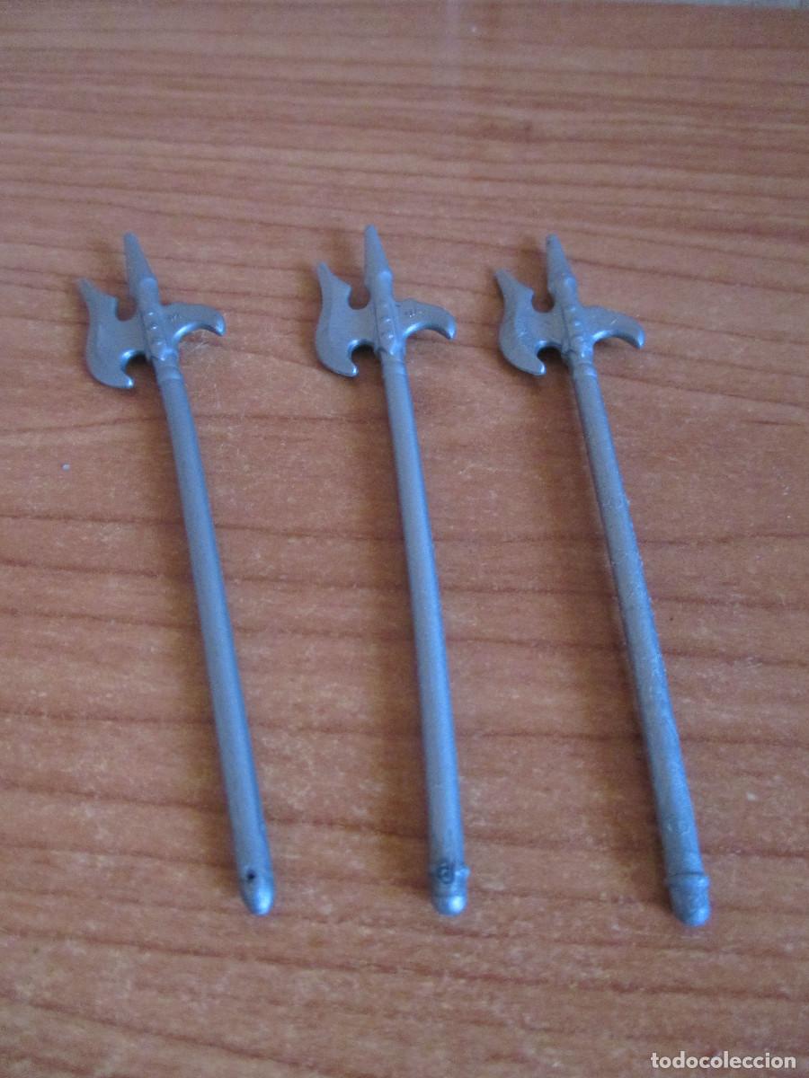 Playmobil: PLAYMOBIL : 1 LOTE DE 3 LANZAS MEDIEVAL