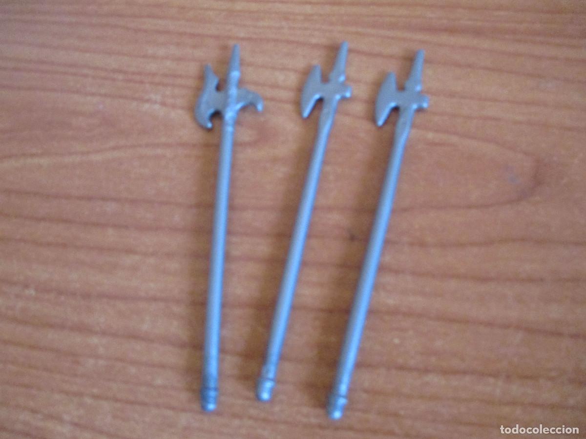 Playmobil: PLAYMOBIL : 1 LOTE DE 3 LANZAS MEDIEVAL