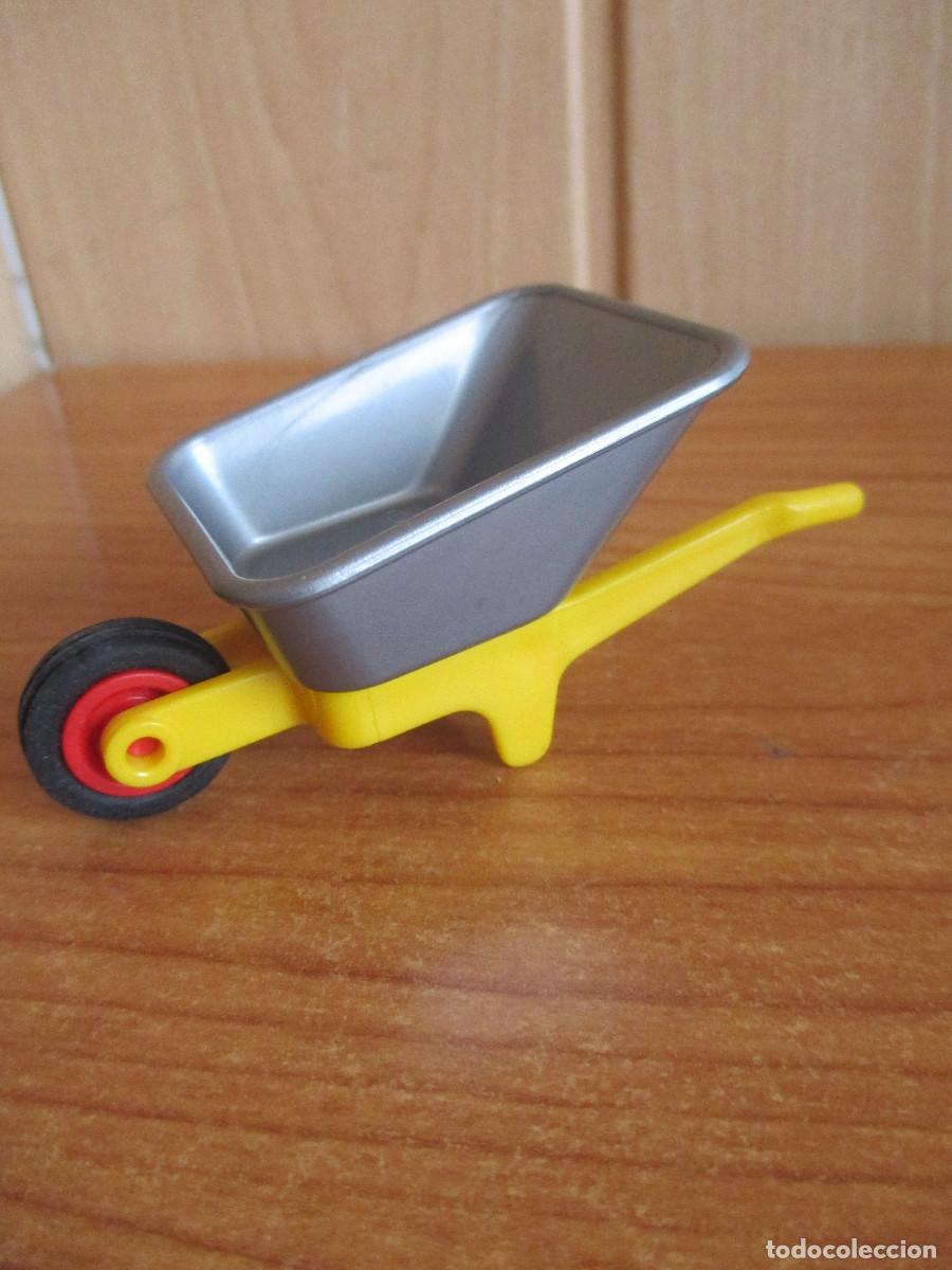 Playmobil: PLAYMOBIL : 1 CARRETILLA GRIS , GRANJA