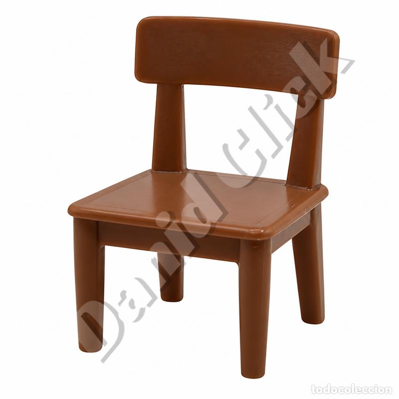 Playmobil: Playmobil Silla Marr&oacute;n Oeste Saloon Fuerte Granja Medieval