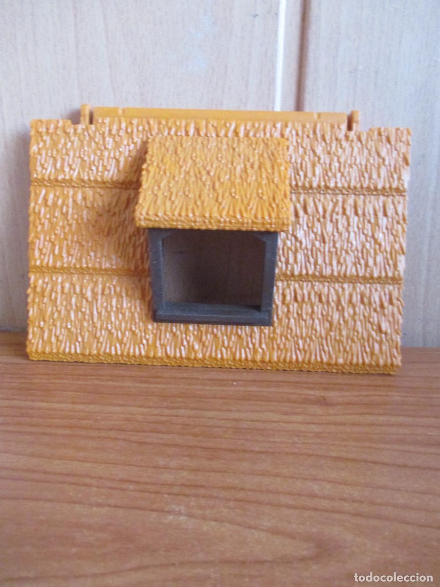 Playmobil: PLAYMOBIL : 1 PIEZA TEJADO PAJA CON VENTANA REFUGIO PIRATA