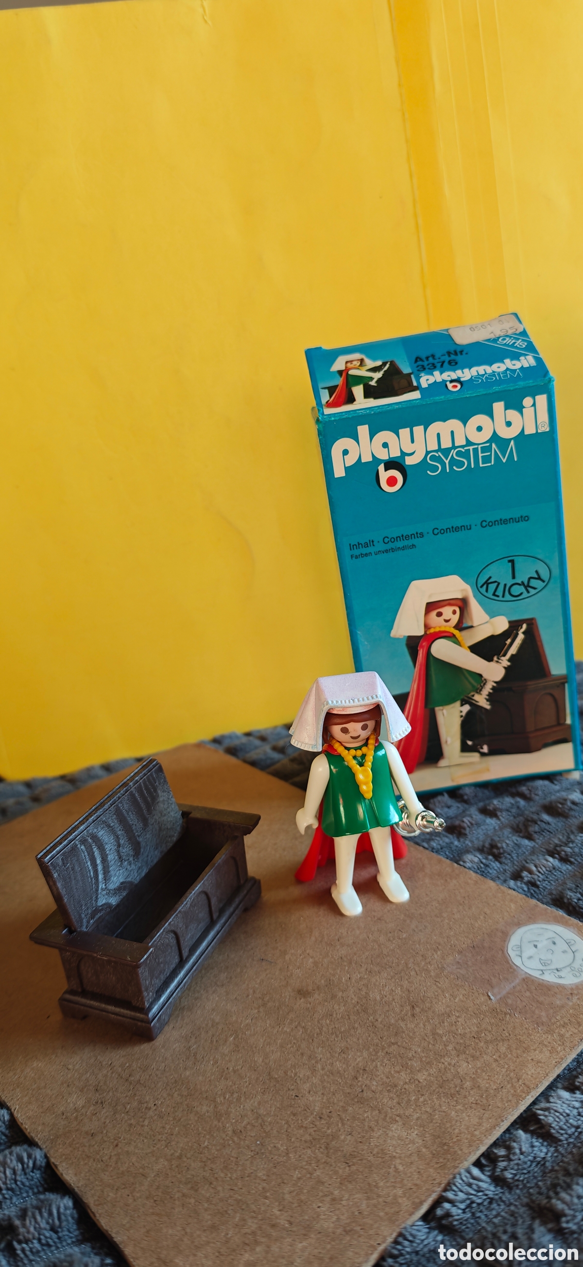 Playmobil: Playmobil 3376 dama medieval con cofre, en caja