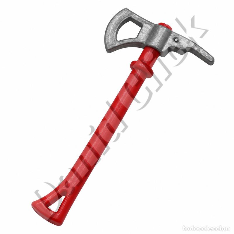 Playmobil: Playmobil Hacha Larga de Bombero Roja Rescate Salvamento