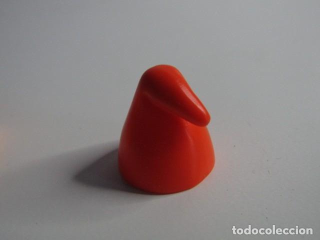 Playmobil: DIFICIL GORRITO NARANJA DE NI&Ntilde;O DUENDE O GNOMO PAPA NOEL ANTIGUO ESPECIAL PLAYMOBIL
