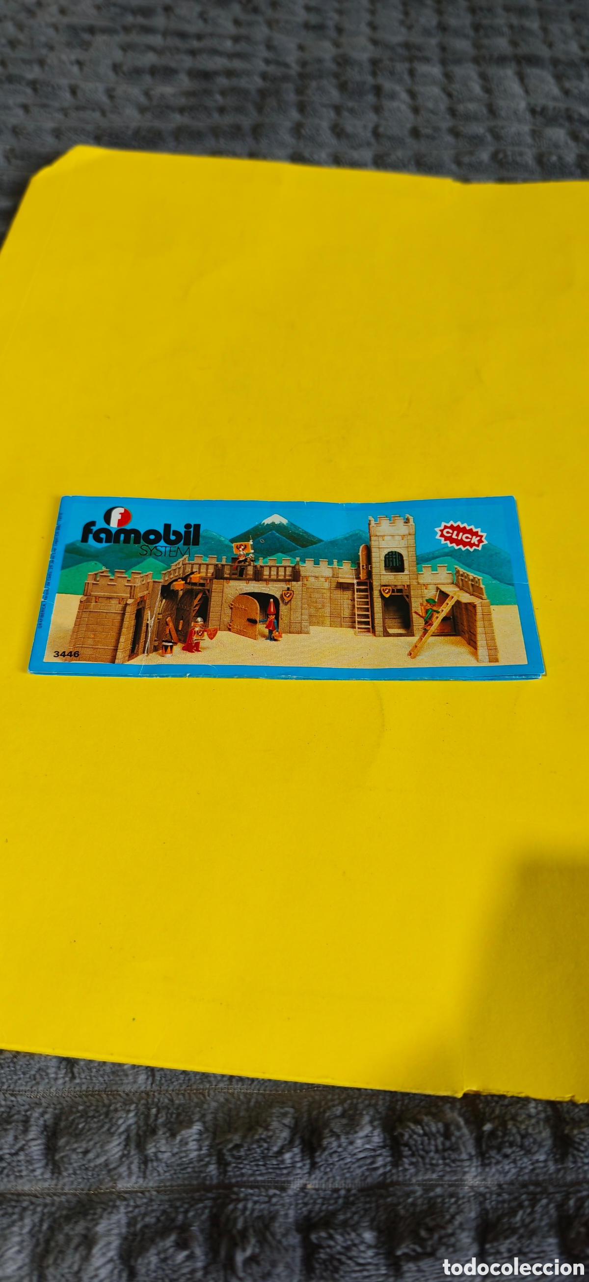 Playmobil: Famobil folleto catalogo 13x6cm 47700 a&ntilde;o 1974