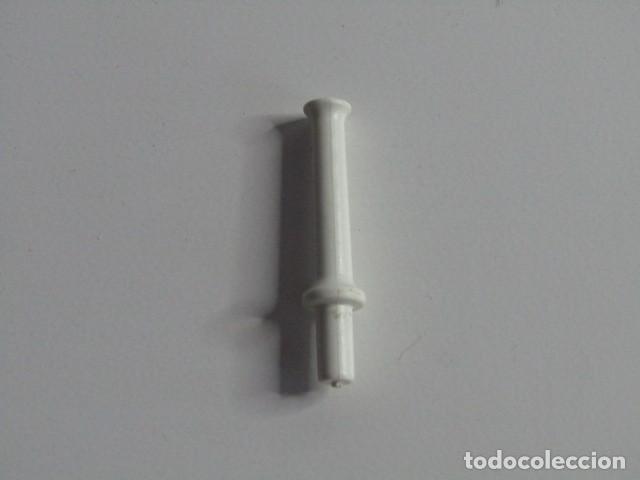 Playmobil: DIFICIL PALITO BLANCO DE AMARRE PARA ZODIACS, EMBARCACIONES, BARCOS, LANCHAS VARIADAS PLAYMOBIL