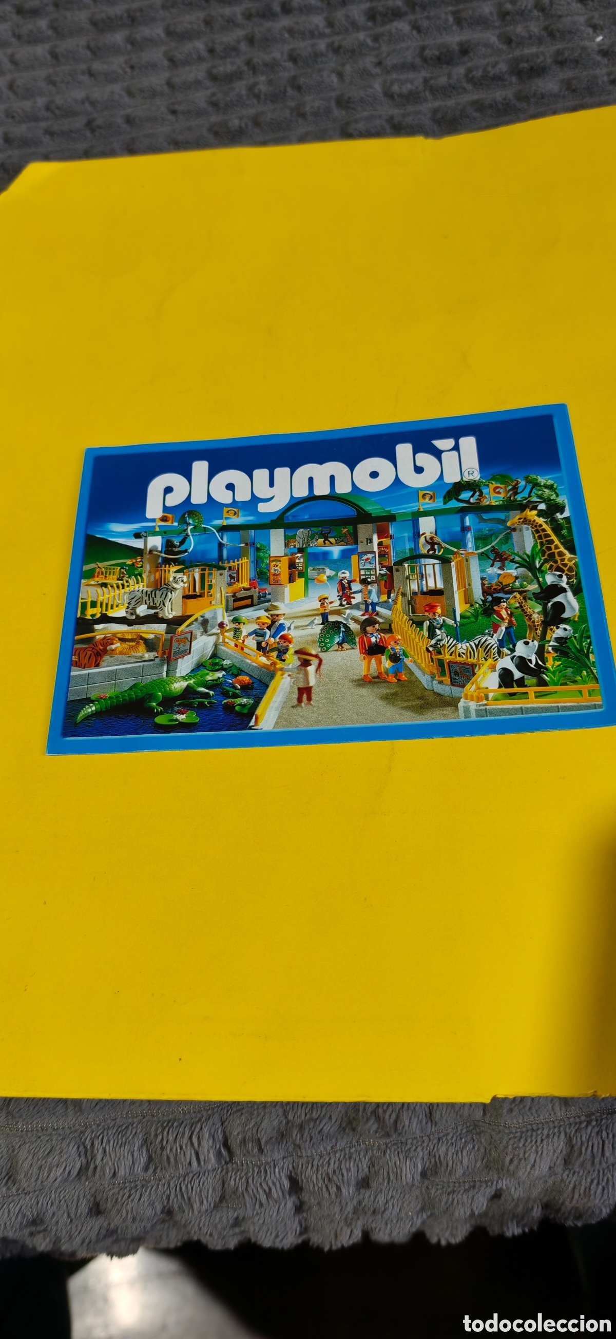 Playmobil: Playmobil folleto cat&aacute;logo 2004, 15x19cm, portada zoo