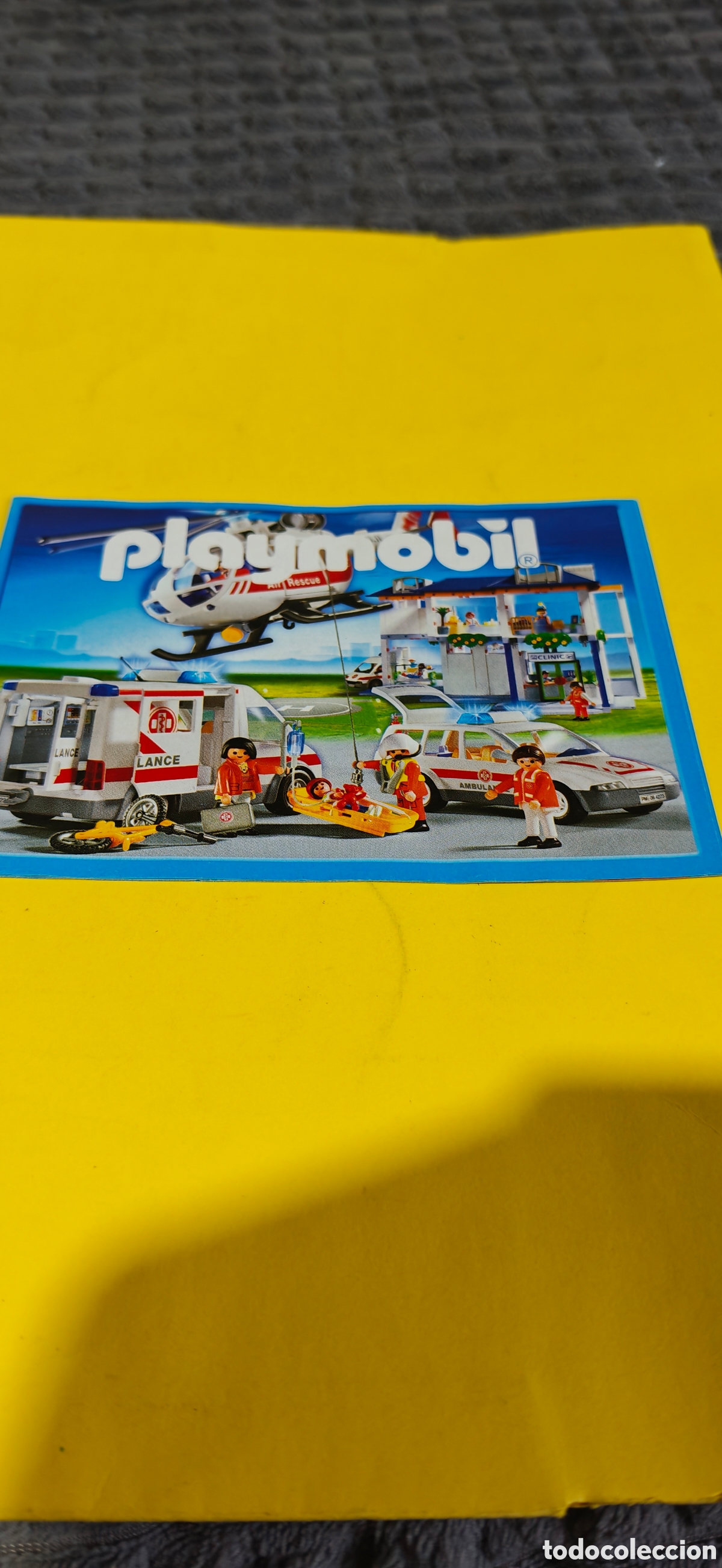 Playmobil: Playmobil folleto cat&aacute;logo 2006, 15x19cm, portada rescate