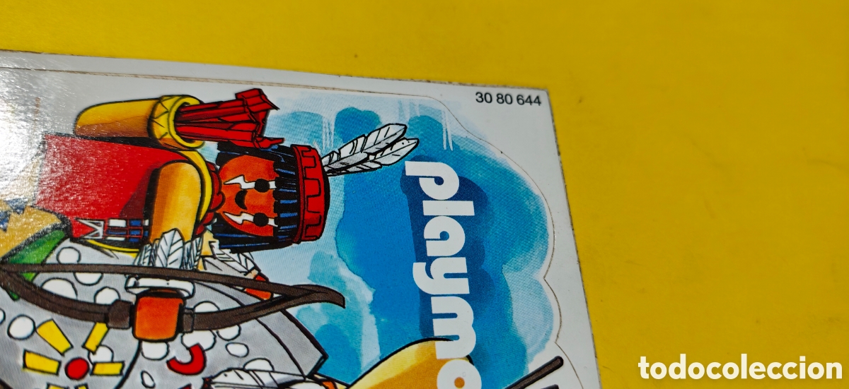 Playmobil: Playmobil pegatina indios 30 80 644 - Foto 2