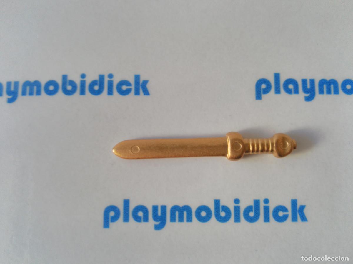 Playmobil: Playmobil gladius espada romana dorada belen legionario