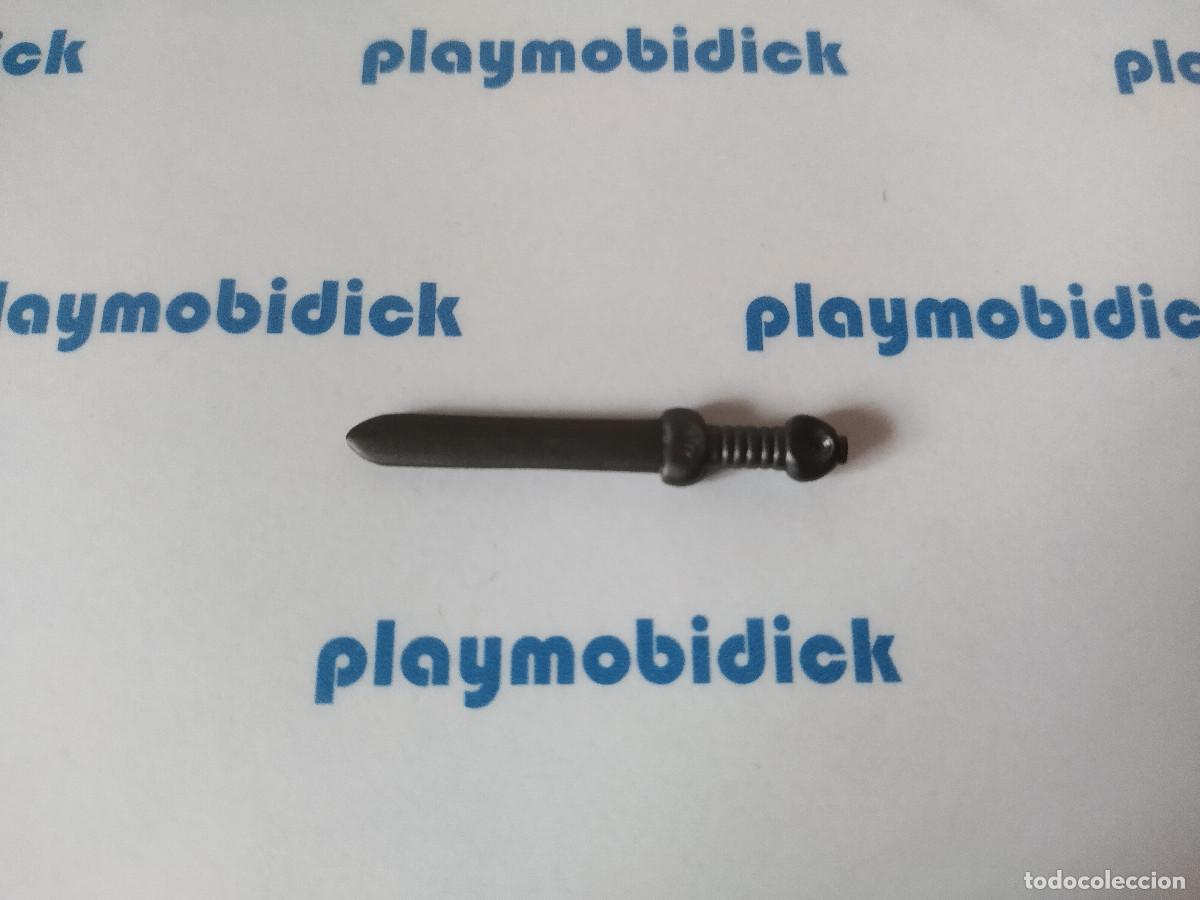 Playmobil: Playmobil gladius espada romana gris oscura belen legionario
