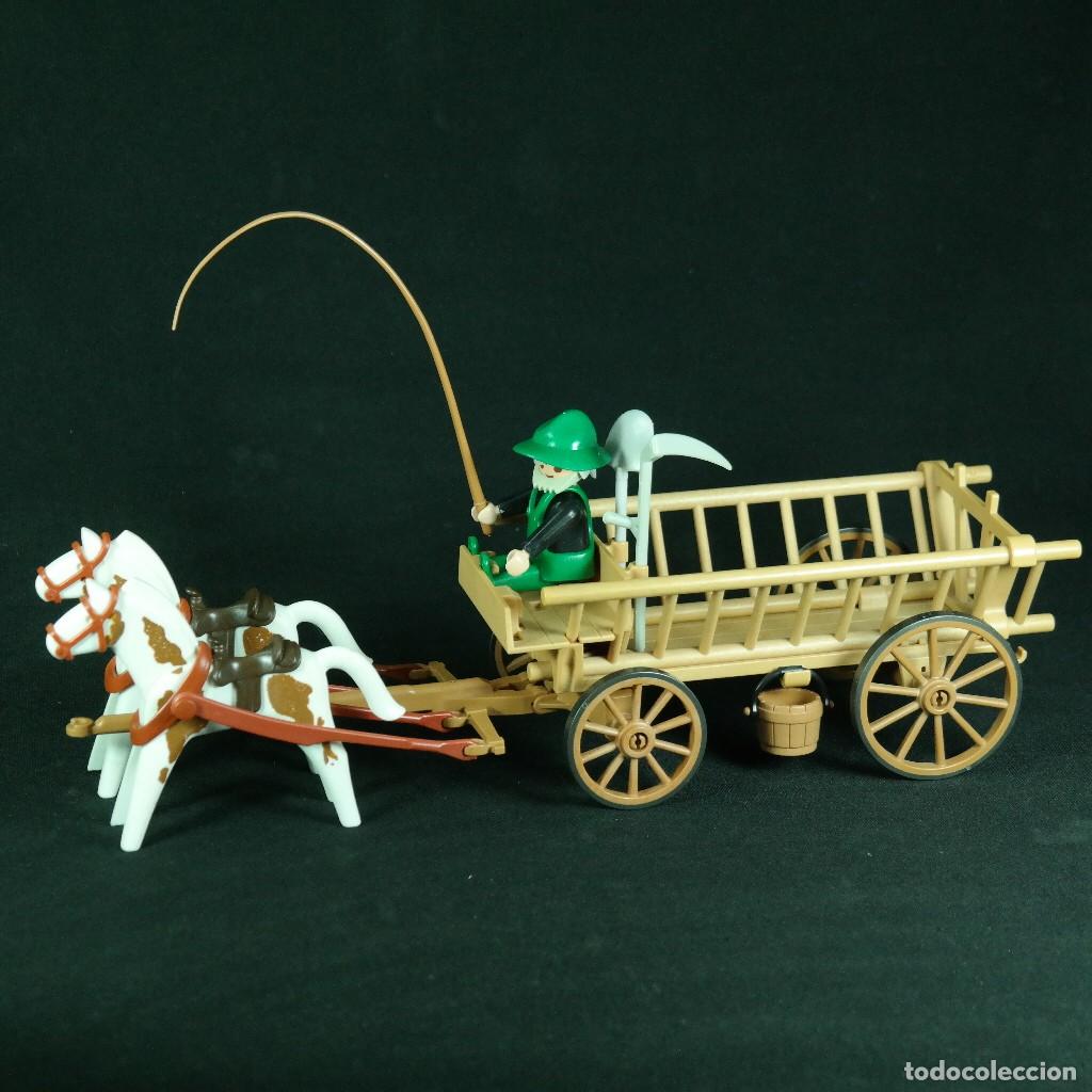 Playmobil: Playmobil carro de granja con figura ☼