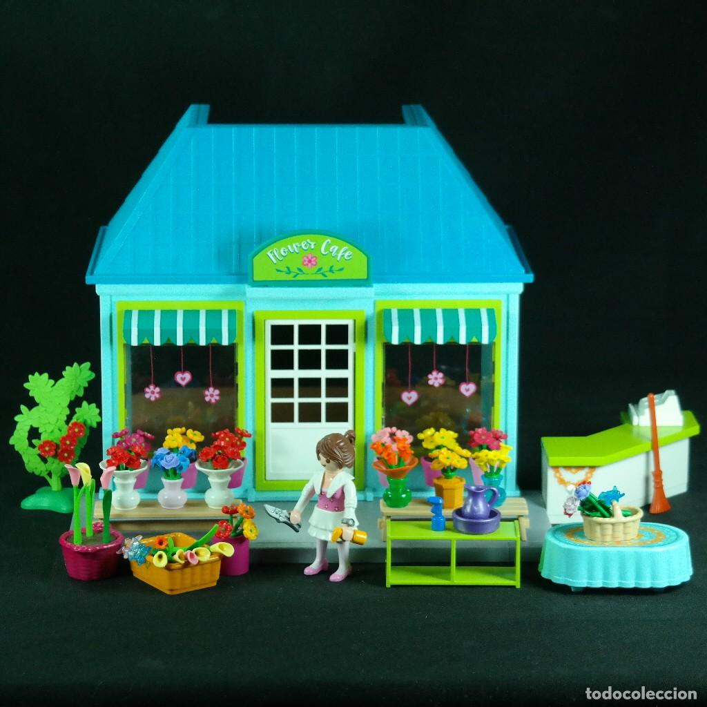 Playmobil: Playmobil Floreria con vendedora y muchas flores con accesorios ☼