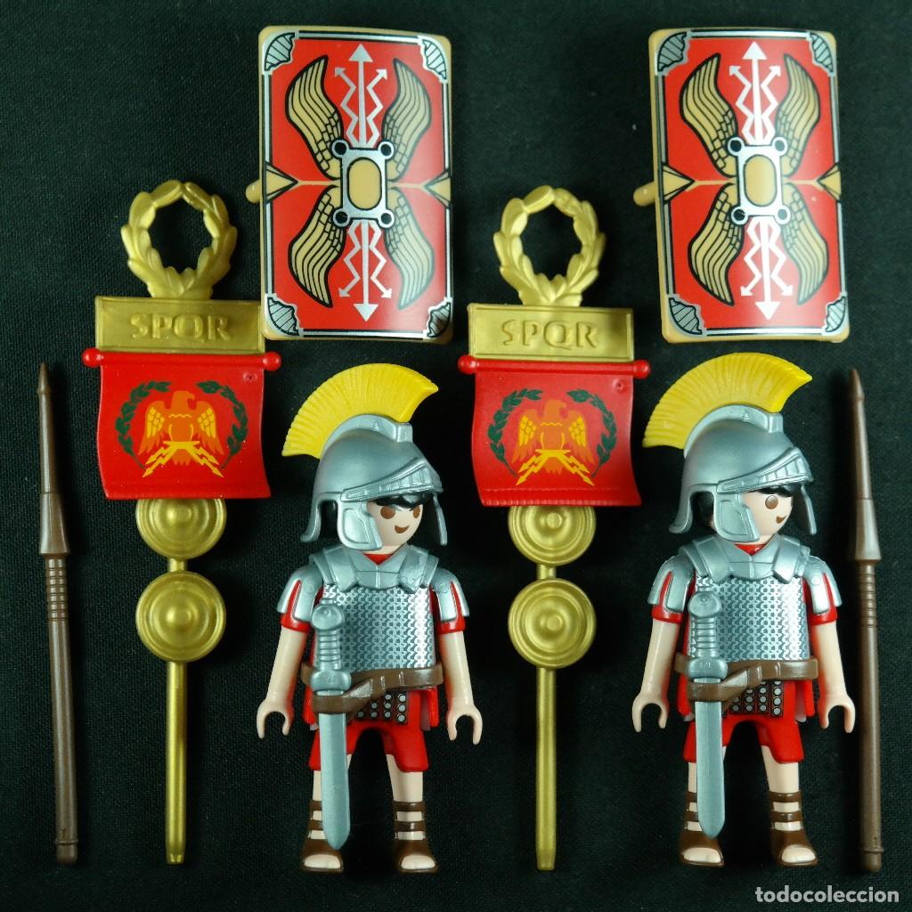 Playmobil: Playmobil dos soldados romanos con penachos ☼