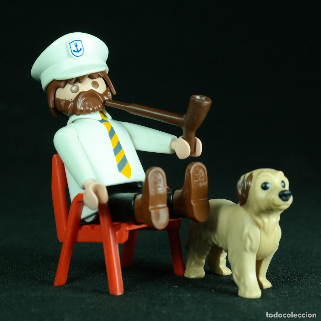 Playmobil: Playmobil capitan con perro y pipa ☼ - Foto 1