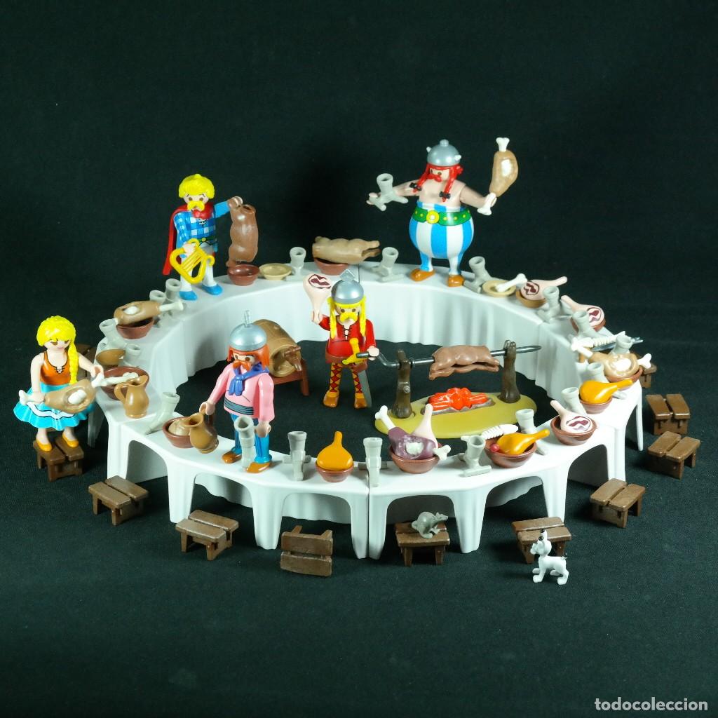 Playmobil: Playmobil Asterix festin del pueblo con figuras y muchos accesorios ☼