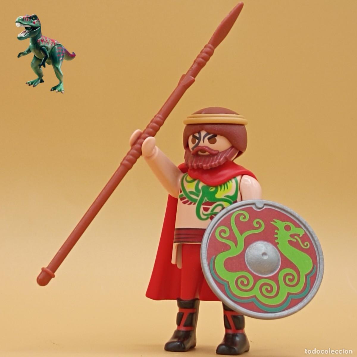Playmobil: Playmobil figura guerrero celta galo barbaro soldado vikingo romanos medieval