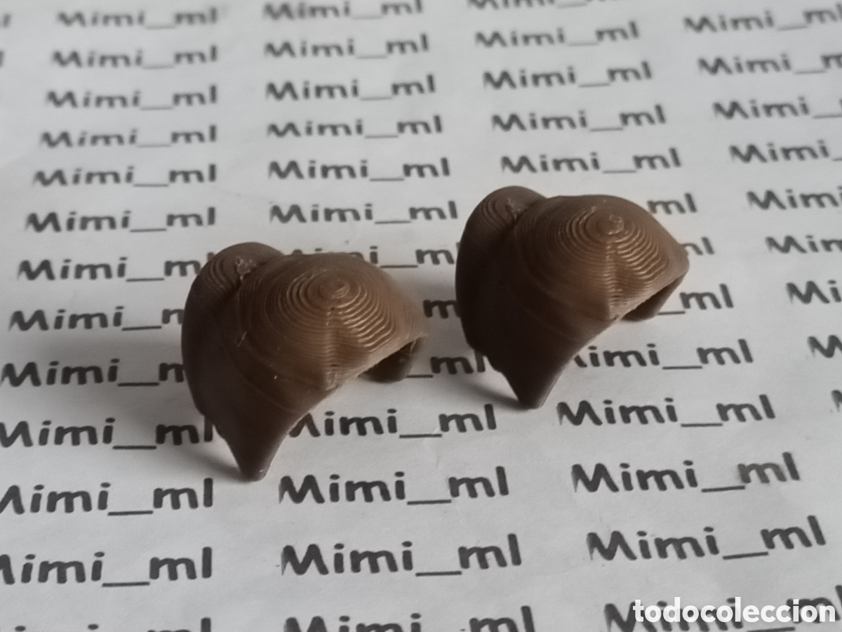 Playmobil: 2 bonetes mujer en impresi&oacute;n 3d compatibles con Playmobil serie rosa western oeste medieval pa&ntilde;uelo