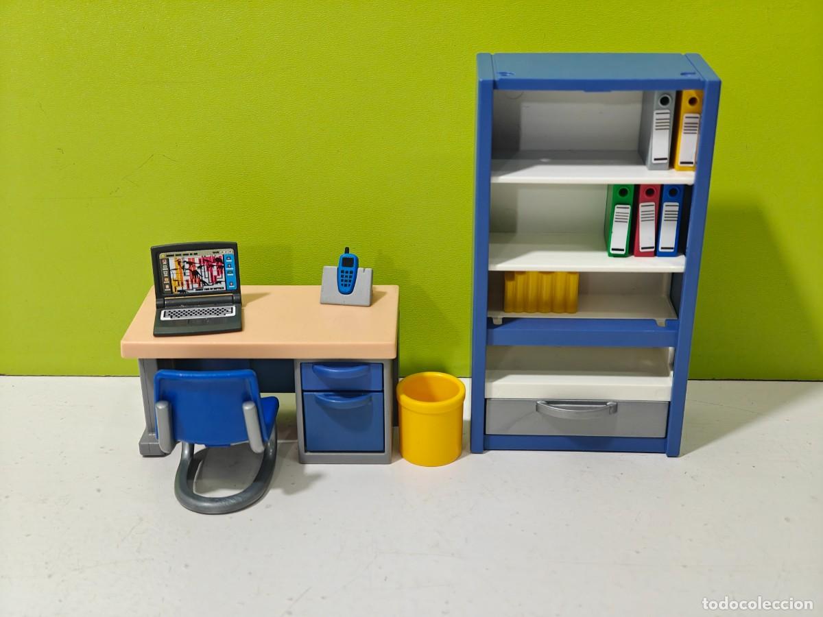 Playmobil: playmobil conjunto muebles y accesorios oficina, casa, sal&oacute;n, chal&eacute;, colegio, cafeter&iacute;a, city...
