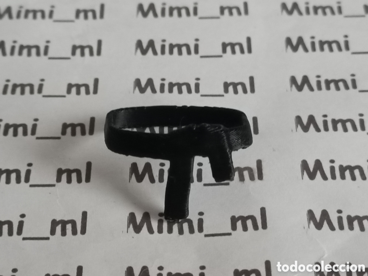 Playmobil: Cintur&oacute;n negro hombre en impresi&oacute;n 3d compatible con Playmobil