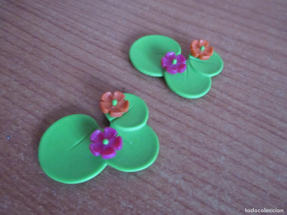 Playmobil: PLAYMOBIL : 1 LOTE DE 2 PLANTAS NENUFARES
