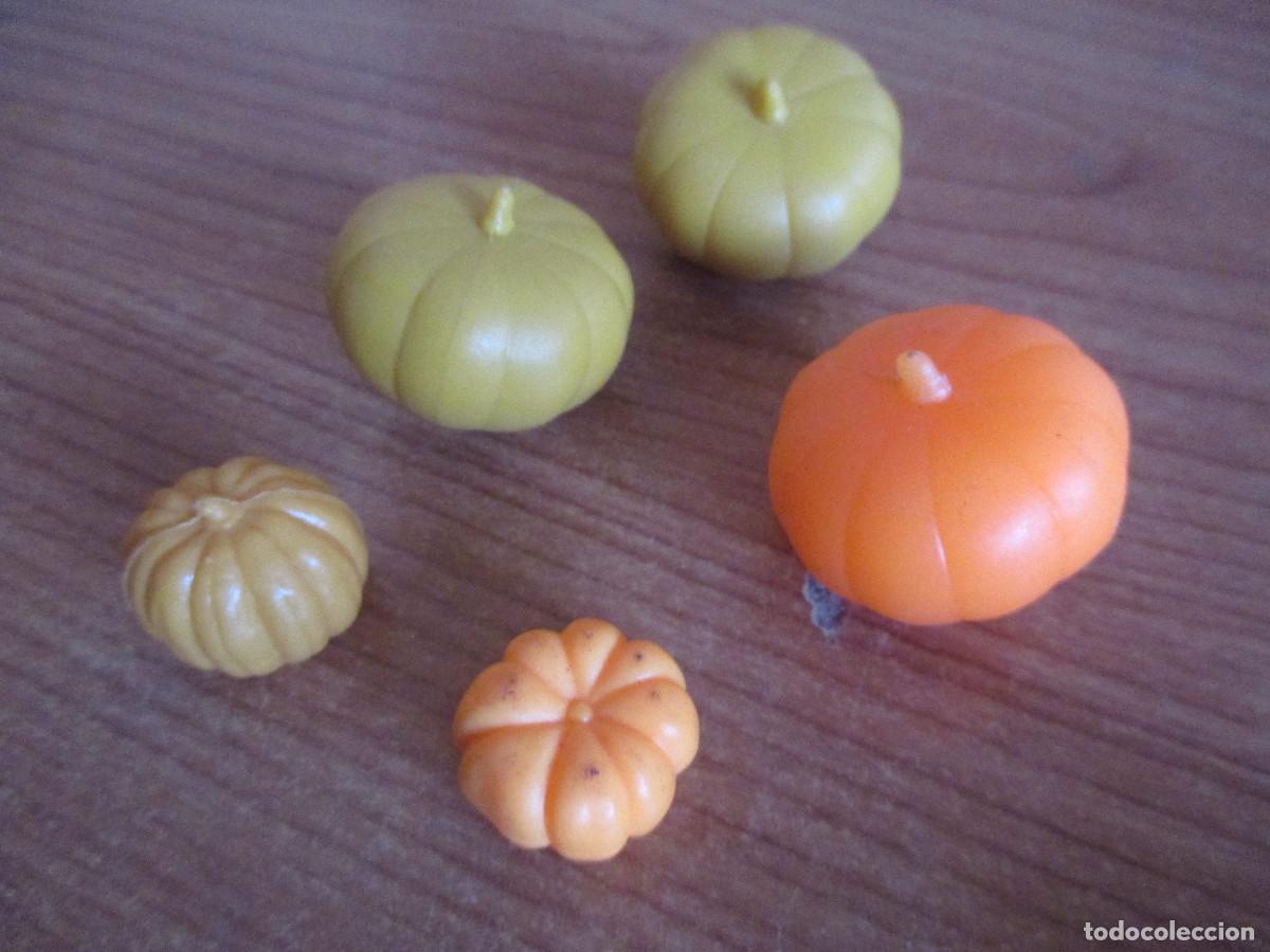 Playmobil: PLAYMOBIL : 1 LOTE DE 5 CALABAZAS VARIADAS