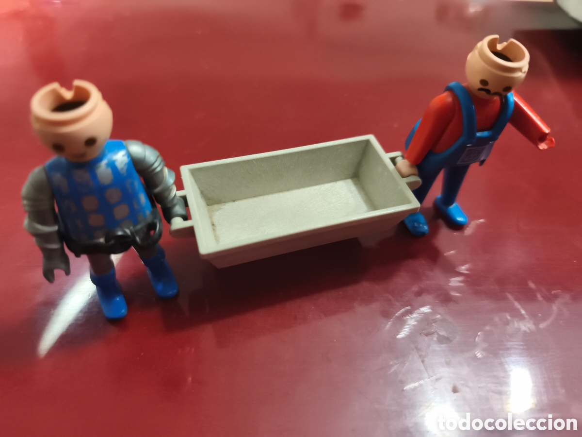 Playmobil: Lote 2 figuras + accesorio. Playmobil