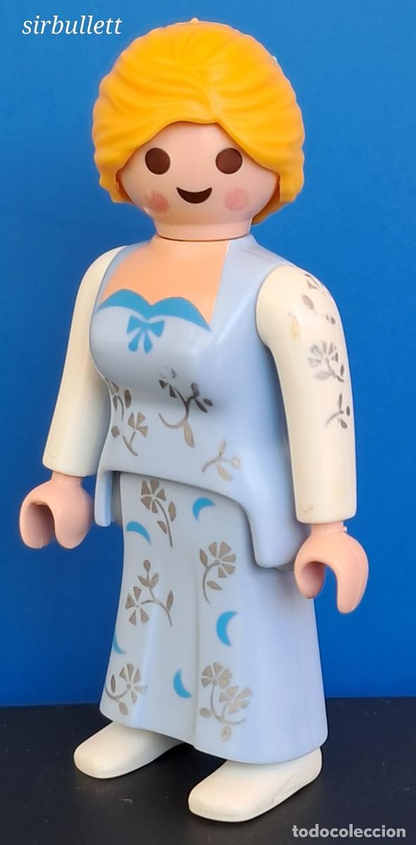Playmobil: Figura Dama elegante Vestido celeste. Playmobil