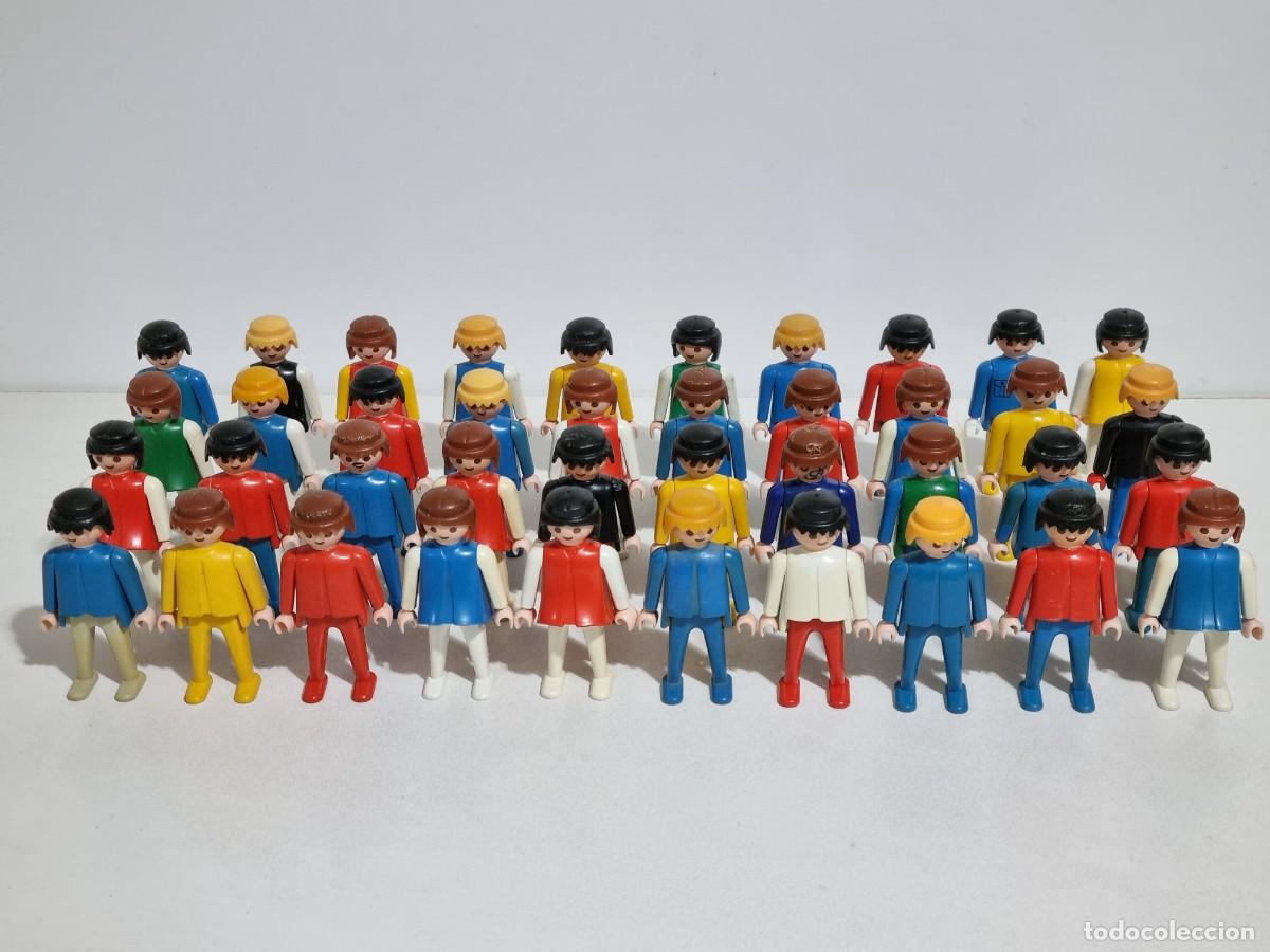 Playmobil: Playmobil Antiguo Lote 40x Mano Movil Figura Hombre Mujer Click Adulto Keko