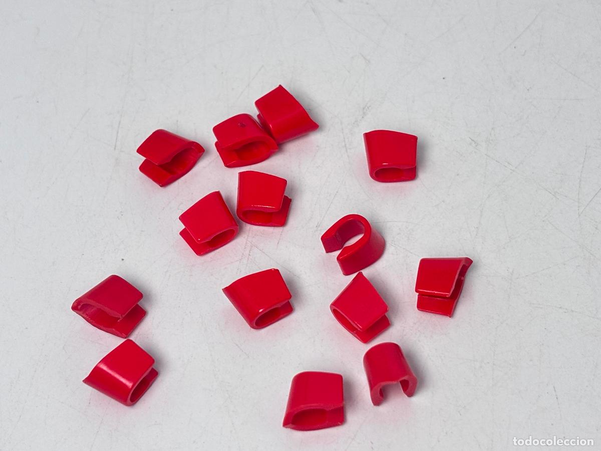 Playmobil: Playmobil lote mu&ntilde;equera roja en pico rojo