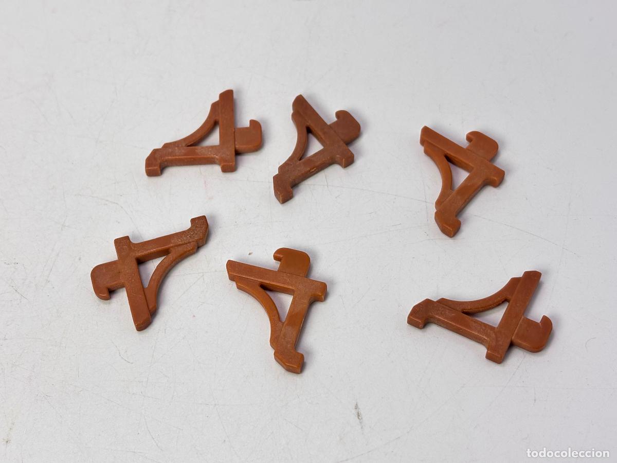 Playmobil: Playmobil lote soporte pared con marr&oacute;n