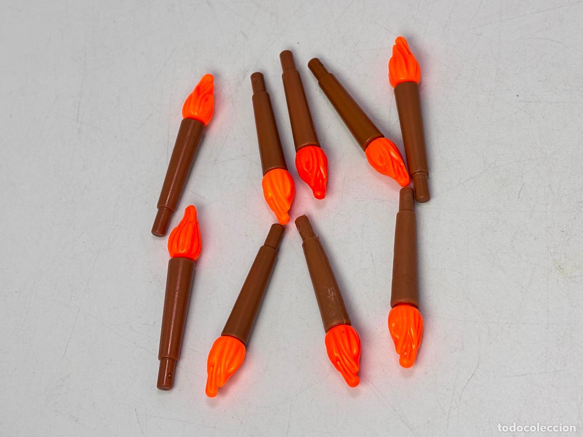 Playmobil: Playmobil lote antorcha con llama