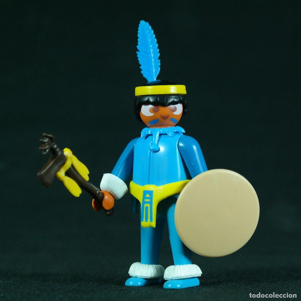Playmobil: Playmobil indio con hacha y escudo ☼