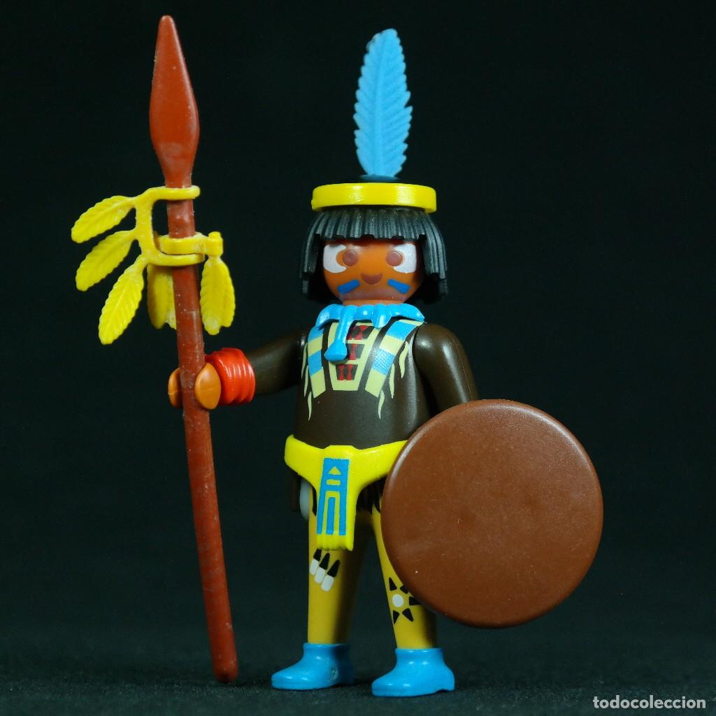 Playmobil: Playmobil indio con lanza ☼ - Foto 1
