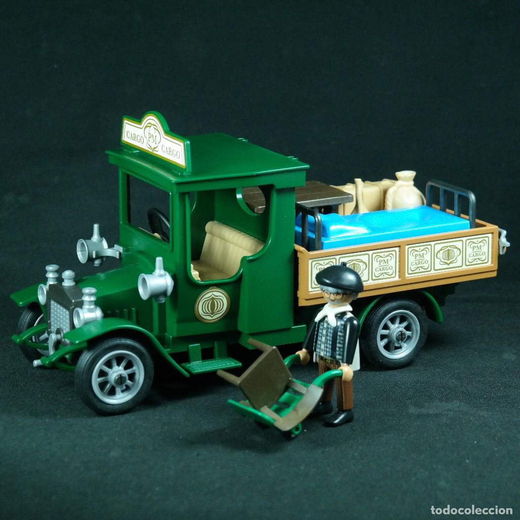 Playmobil: Playmobil camion de mudanza con abuelo japones ☼