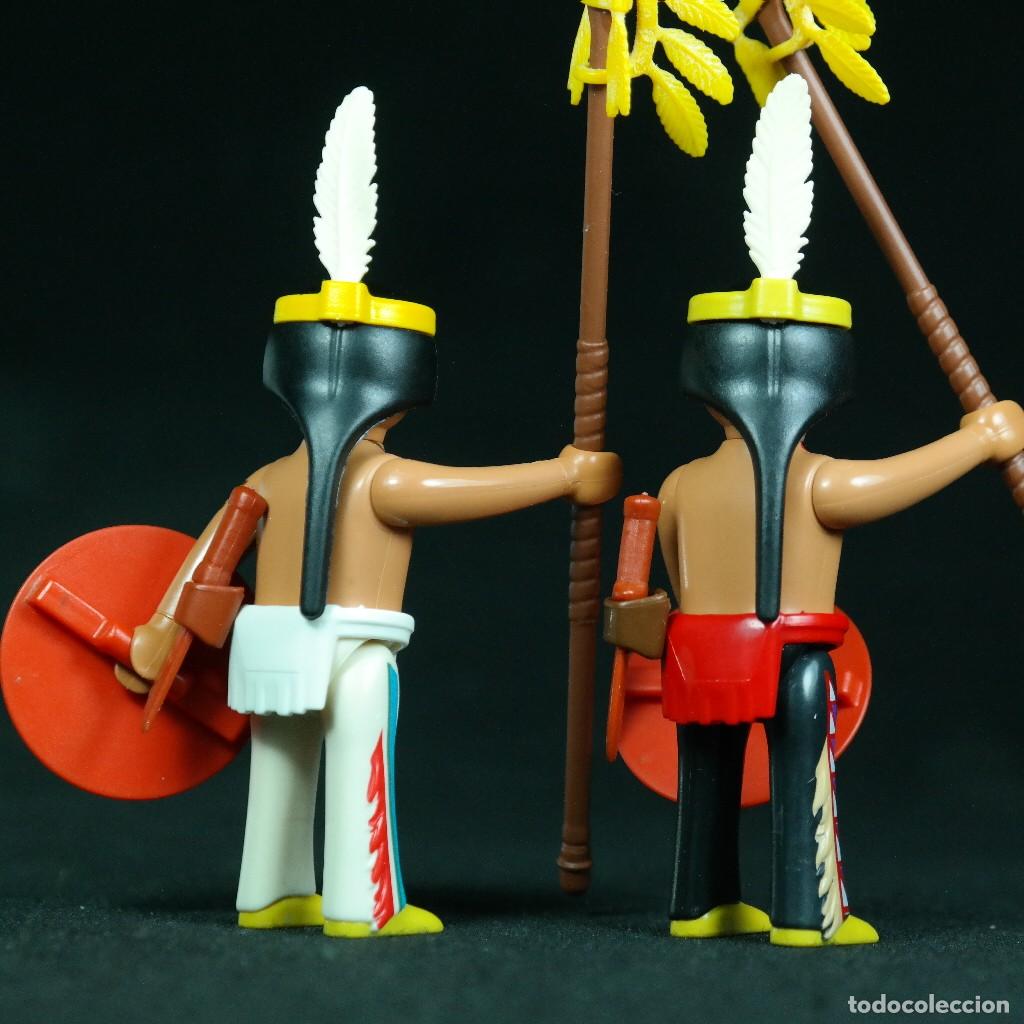 Playmobil: Playmobil dos indios con lanzas ☼ - Foto 2