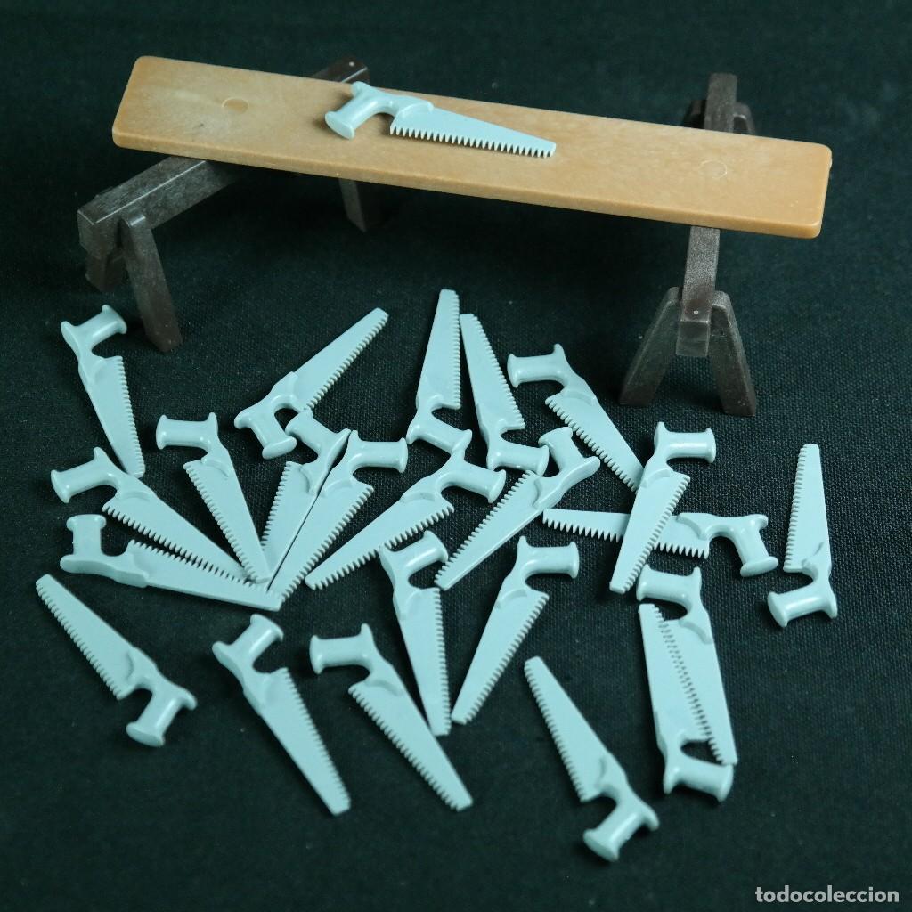 Playmobil: Playmobil caballetes con tabla y cierras ☼