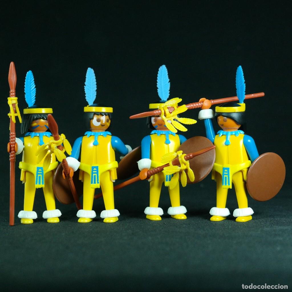 Playmobil: Playmobil 4 indios ☼