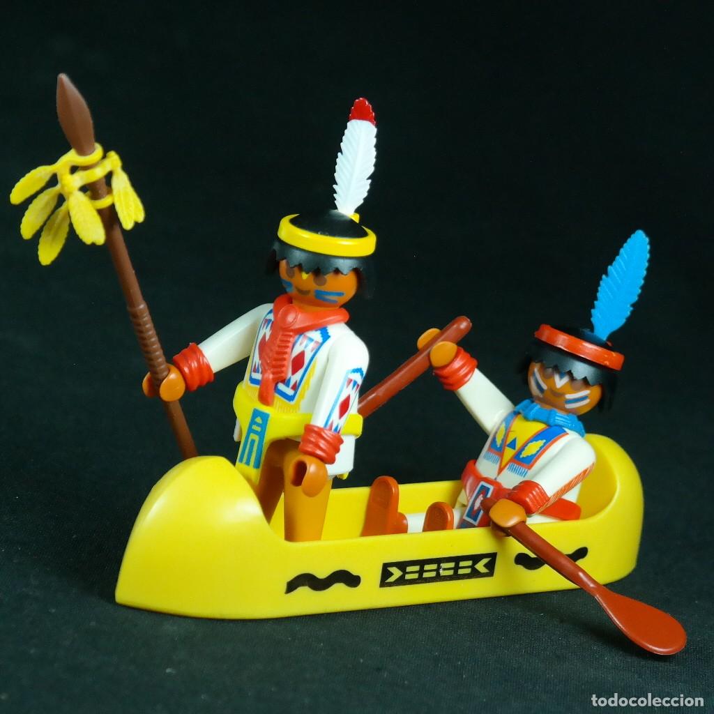 Playmobil: Playmobil canoa con 2 indios ☼ - Foto 1