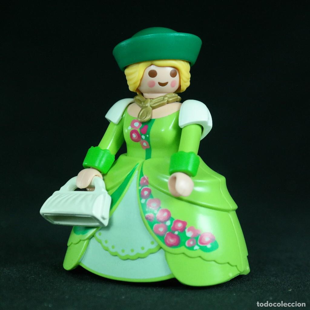 Playmobil: Playmobil dama con vestido verde ☼