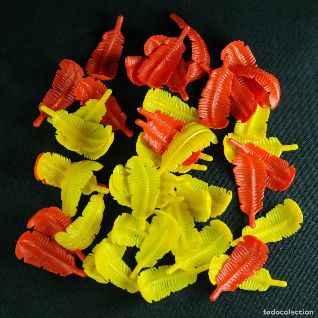 Playmobil: Playmobil plumas rojas y amarillas ☼