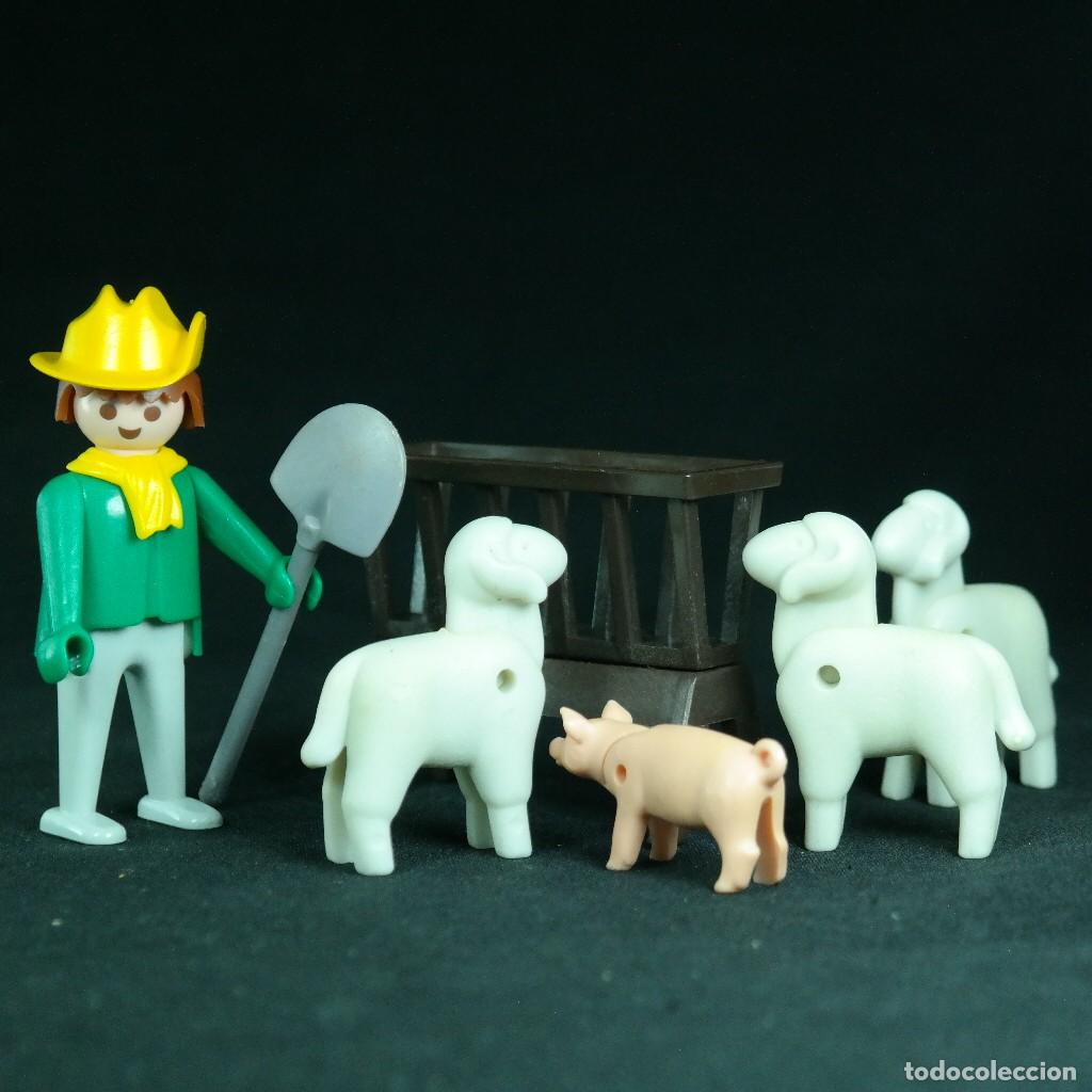 Playmobil: Playmobil granjero con ovejas ☼