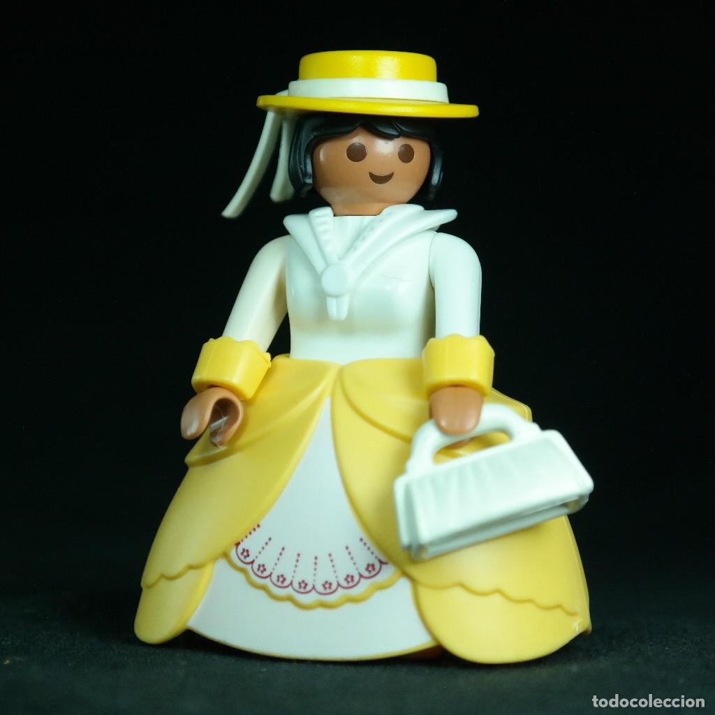 Playmobil: Playmobil dama con vestido amarillo ☼