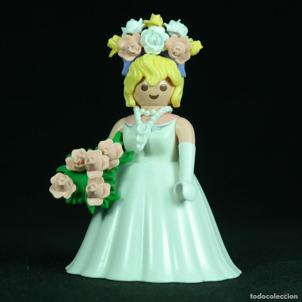 Playmobil: Playmobil novia con vestido blanco ☼