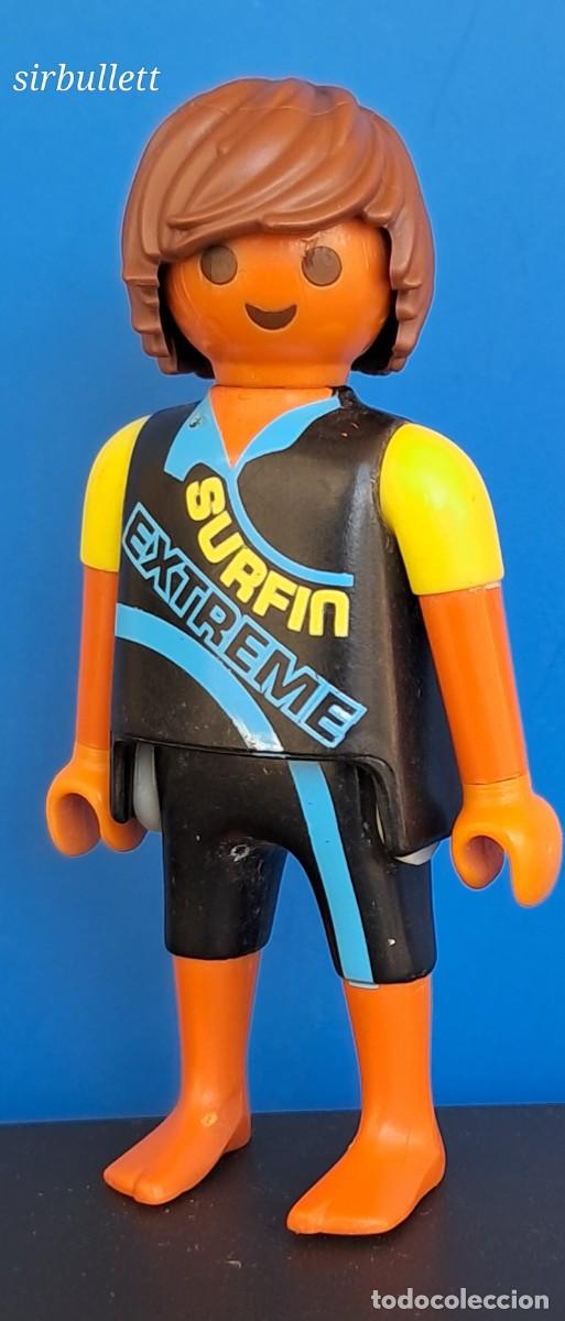 Playmobil: Figura hombre surfista. Playmobil