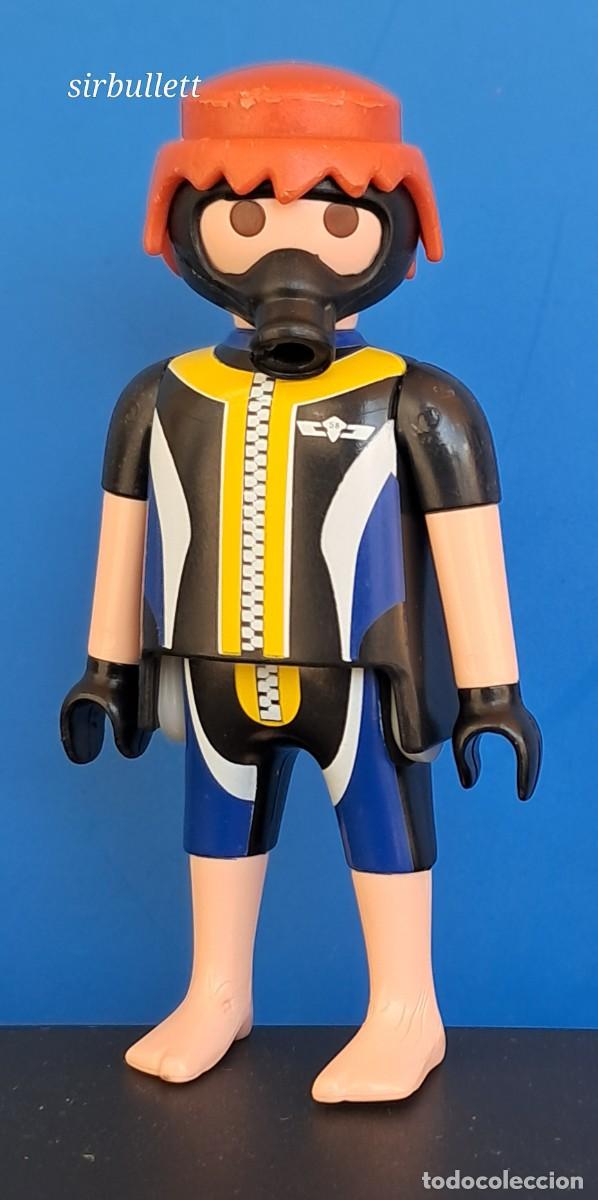 Playmobil: Figura Hombre Submarinista. Playmobil. Agente Especial