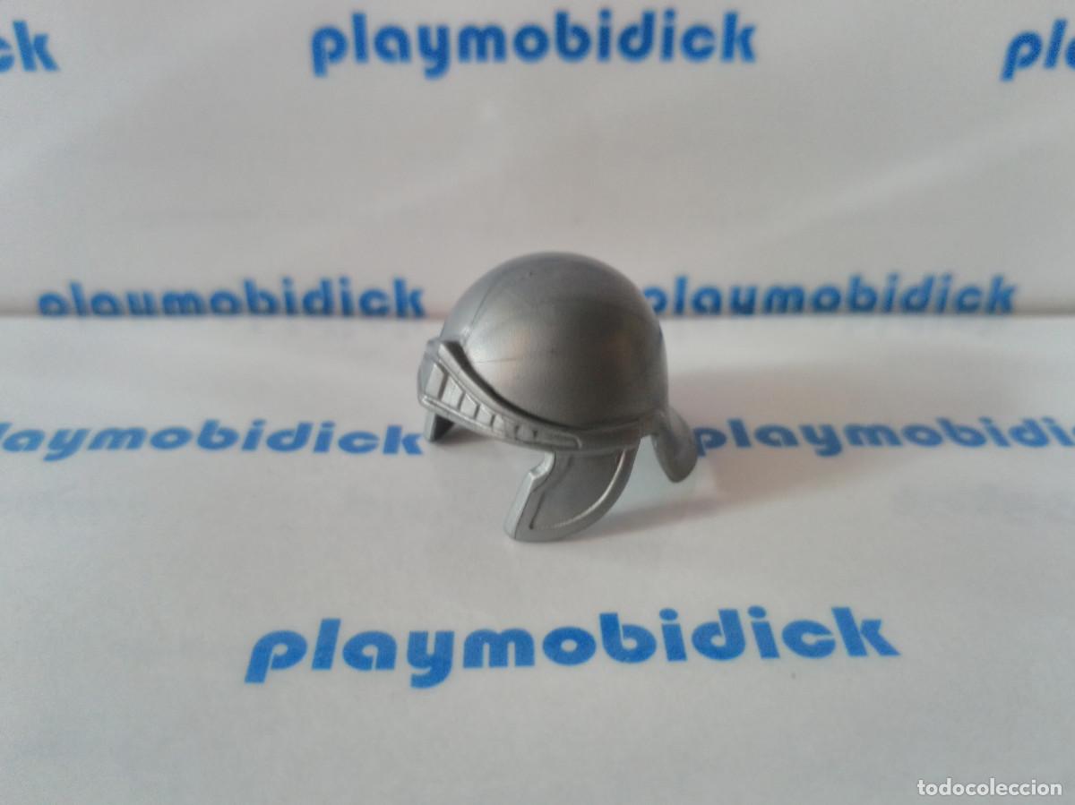 Playmobil: Playmobil casco romano gris claro belen legionario