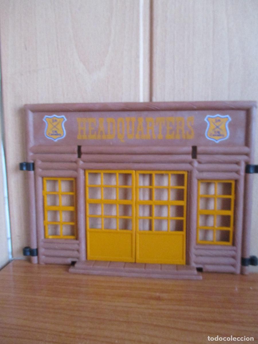 Playmobil: PLAYMOBIL : FACHADA FRONTAL DE FUERTE OESTE, HEADQUARTERS