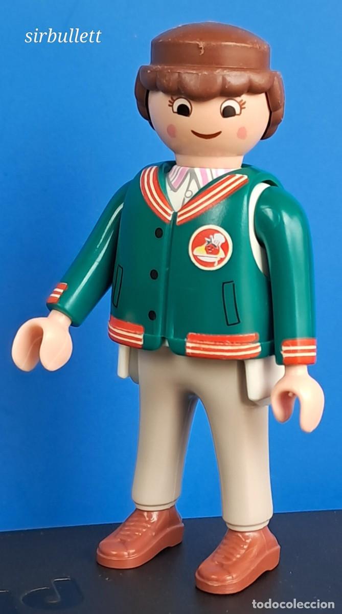 Playmobil: Figura Dependiente Pizzas. Playmobil.